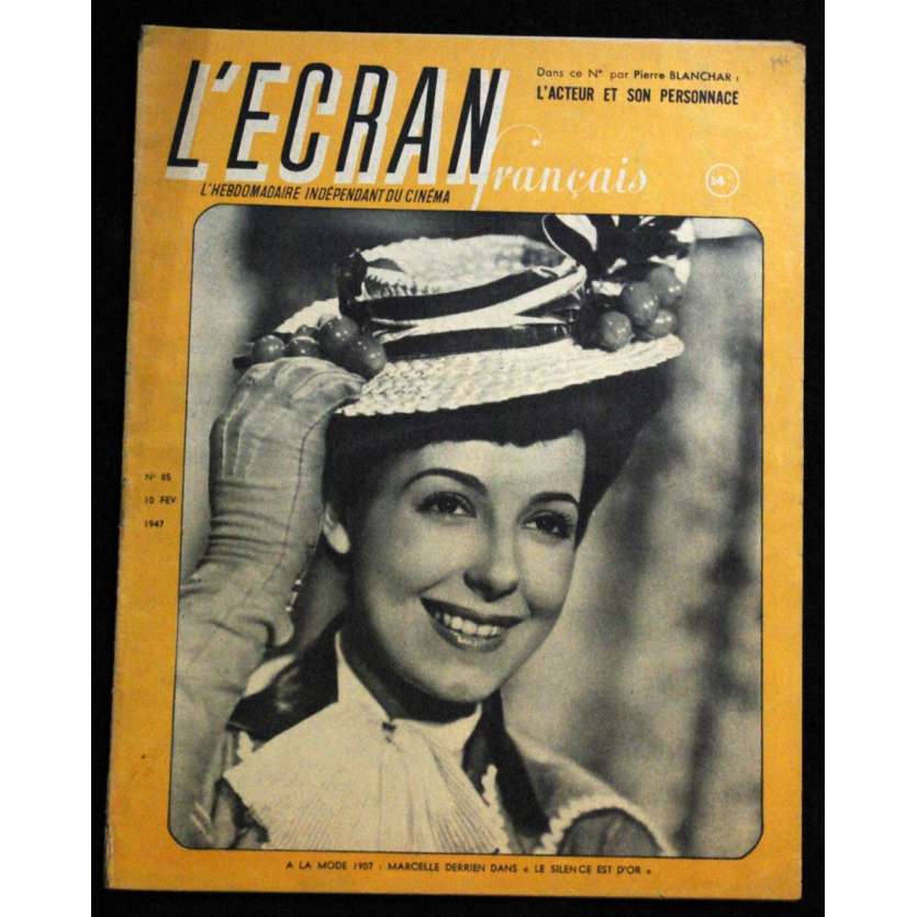 L'Ecran Français – N°085 – 1947 – Marcele Derrien