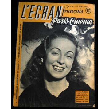 L'Ecran Français – N°092 – 1947 – Daniele Darrieux