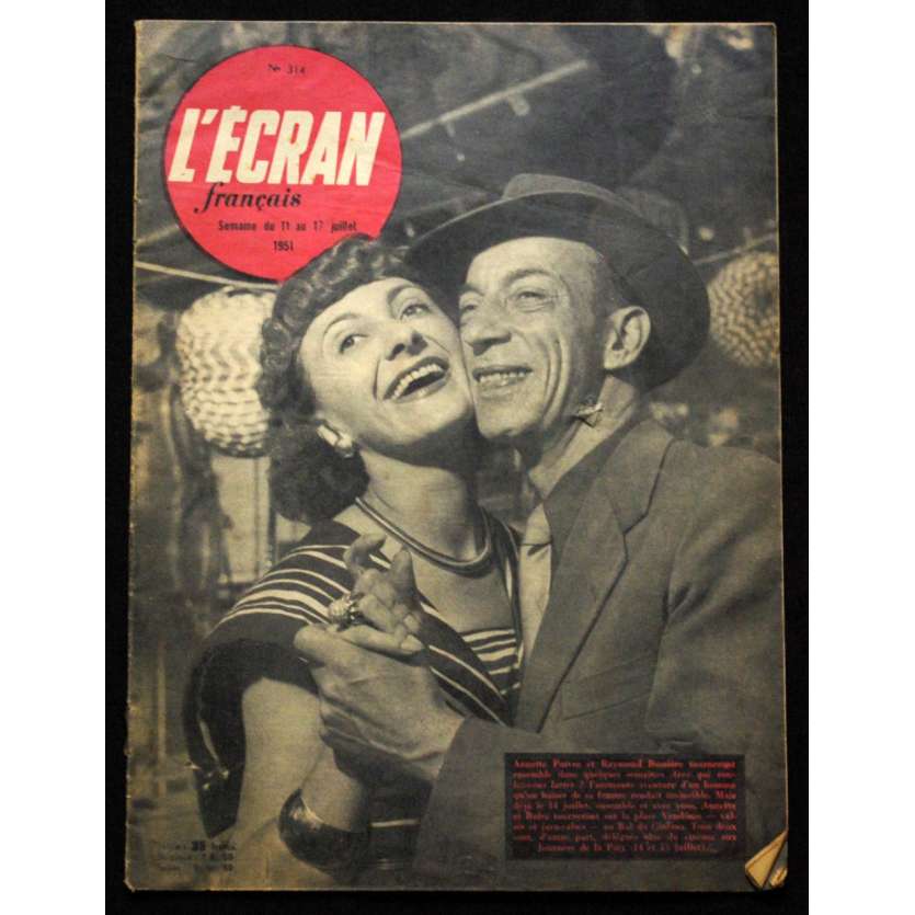L'Ecran Français – N°314 – 1951 – Raymond Bussiere