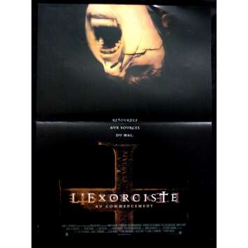 'L''EXORCISTE : AU COMMENCEMENT Affiche 40x60 FR ''04 Horror movie Poster' 'L''EXORCISTE : AU COMMENCEMENT Affiche 40x60 FR ''04 Horror movie Poster'