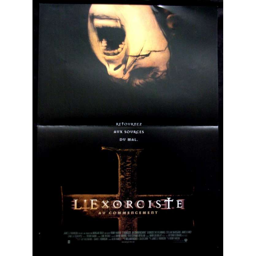 'L''EXORCISTE : AU COMMENCEMENT Affiche 40x60 FR ''04 Horror movie Poster'