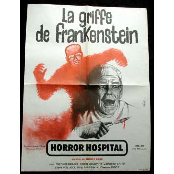 'LA GRIFFE DE FRANKENSTEIN Affiche 60x80 FR ''73 Horror Movie Poster'