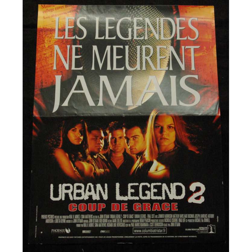 'URBAN LEGEND 2 French Movie Poster 15x21 ''02 Olivia Wilde'