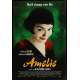 AMELIE 1sh '01 Jean-Pierre Jeunet, great close up of Audrey Tautou!