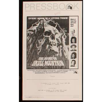 HOUSE ON SKULL MOUNTAIN pressbook US Horror HOUSE ON SKULL MOUNTAIN pressbook US Horror