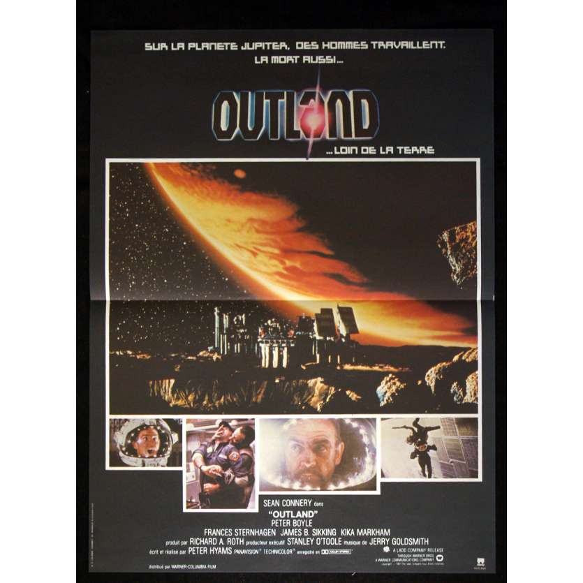 OUTLAND Affiche 40x60 FR '81 Sean Connery Movie Poster