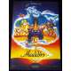 ALADDIN French Movie Poster Blue 15x21 '92 Walt Disney Classic