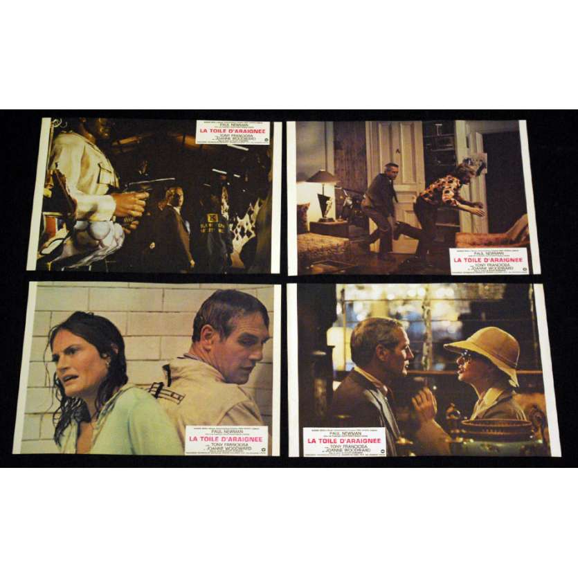 DRWNING POOL Lobby cards x5 FR '75 Paul Newman