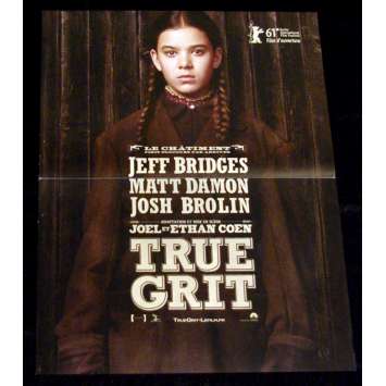 TRUE GRIT Affiche 40x60 FR '10 Cohen, Jeff Bridges, Matt Damon Movie Poster TRUE GRIT Affiche 40x60 FR '10 Cohen, Jeff Bridges, Matt Damon Movie Poster