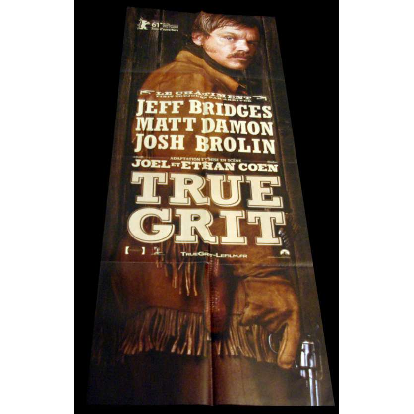 TRUE GRIT Affiche 60x160 FR '10 Cohen, Jeff Bridges, Matt Damon Movie Poster