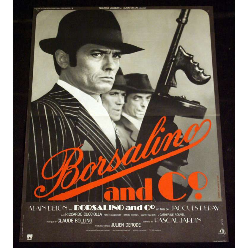 BORSALINO AND CO Affiche 40x60 FR '74 Alain Delon