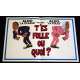 T'ES FOLLE OU QUOI Affiche 40x60 FR '82 Aldo Maccione