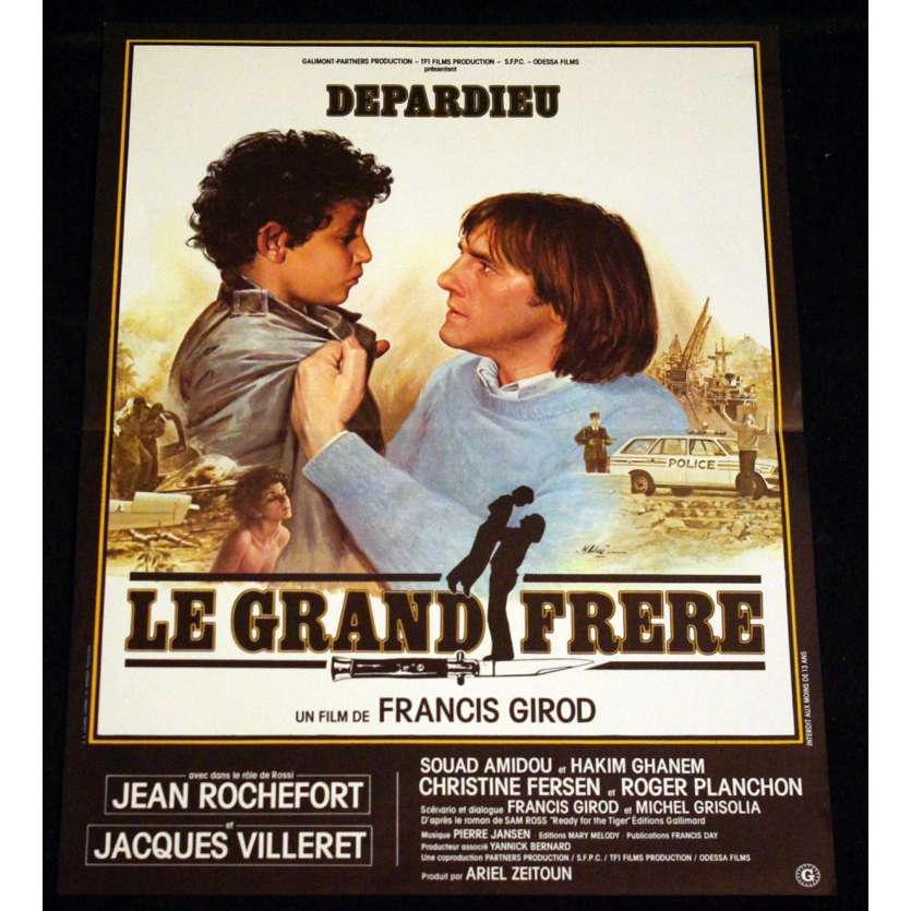 GRAND FRERE Affiche 40x60 FR '82 Depardieu
