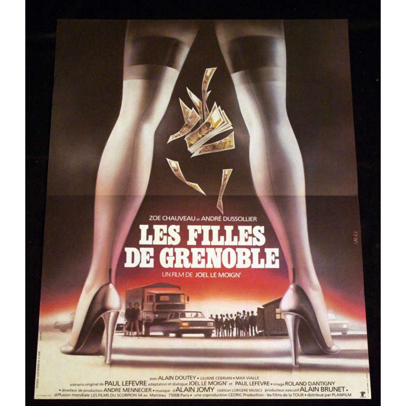 FILLES DE GRENOBLES Affiche 40x60 FR '81 Dussolier