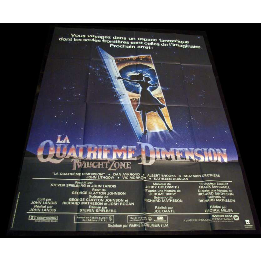 QUATRIEME DIMENSION Affiche 120x160 FR '84 Spielberg, Dante movie poster