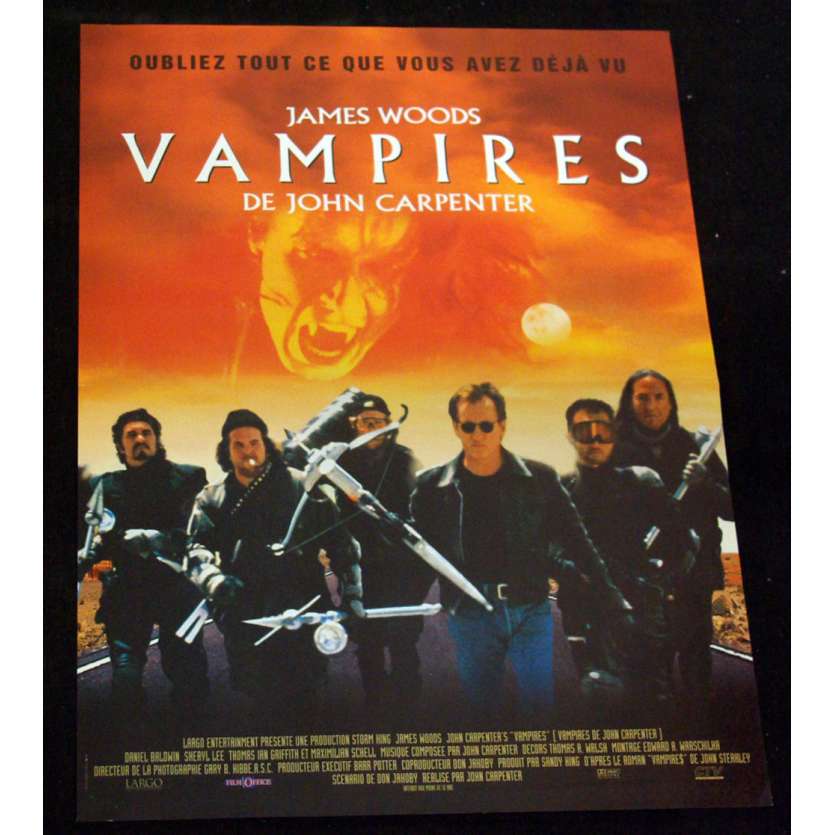 VAMPIRES Affiche 40x60 FR '99 John Carpenter, James Woods