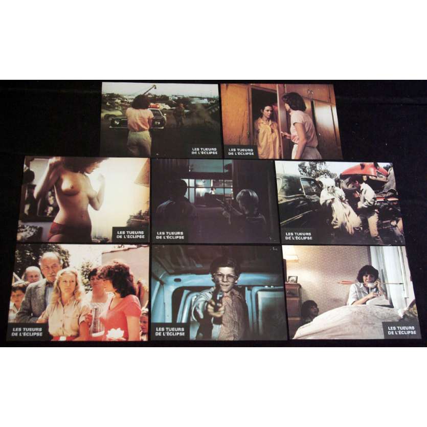 BLOODY BIRTHDAY Lobby Cards x8 '81 fernando Rey