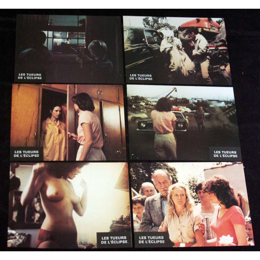 BLOODY BIRTHDAY Lobby Cards x6 '81 fernando Rey