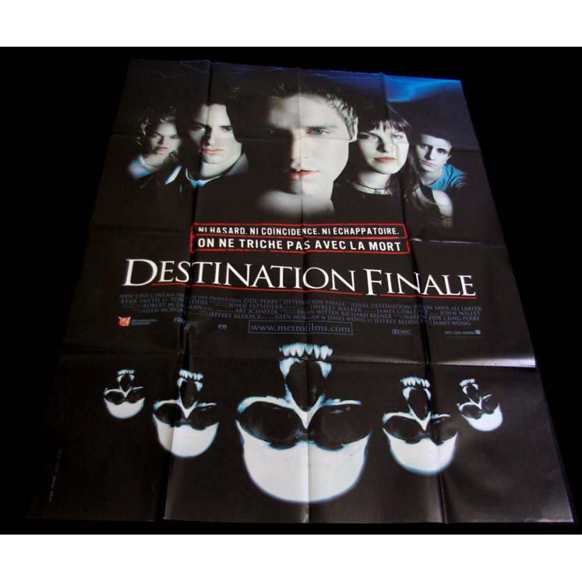 DESTINATION FINALE Affiche 120x160 FR '00 James Wong Horror