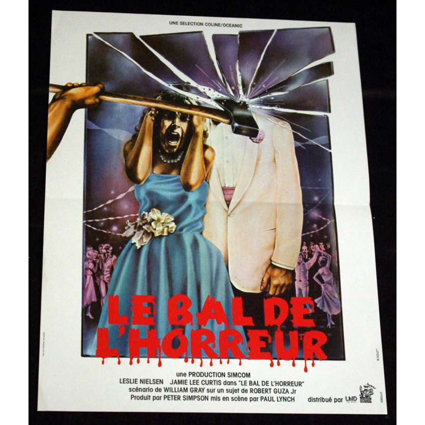 BAL DE L'HORREUR Affiche 40x60 FR '80 Jamie Lee Curtis