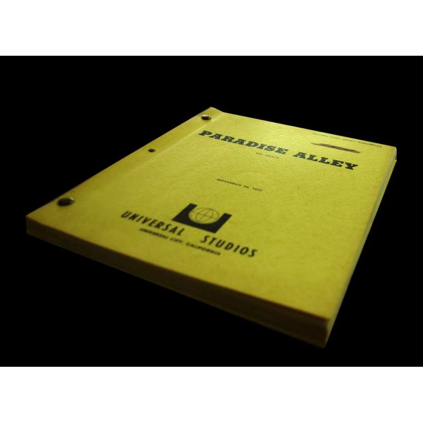 TAVERNE DE L'ENFER  Scénario de production '77 Sylvester Stallone Movie Script