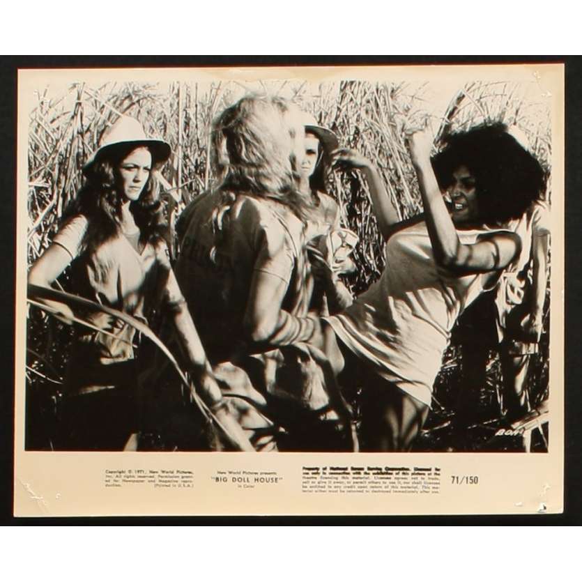 BIG DOLL HOUSE Photo presse 20x25 US '71 Pam Grier blaxploitation