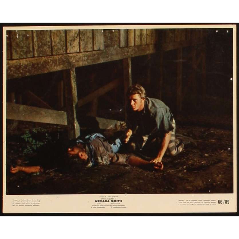 NEVADA SMITH Photo exploitation 20x25 US '66 Henry Hathaway, Steve McQueen