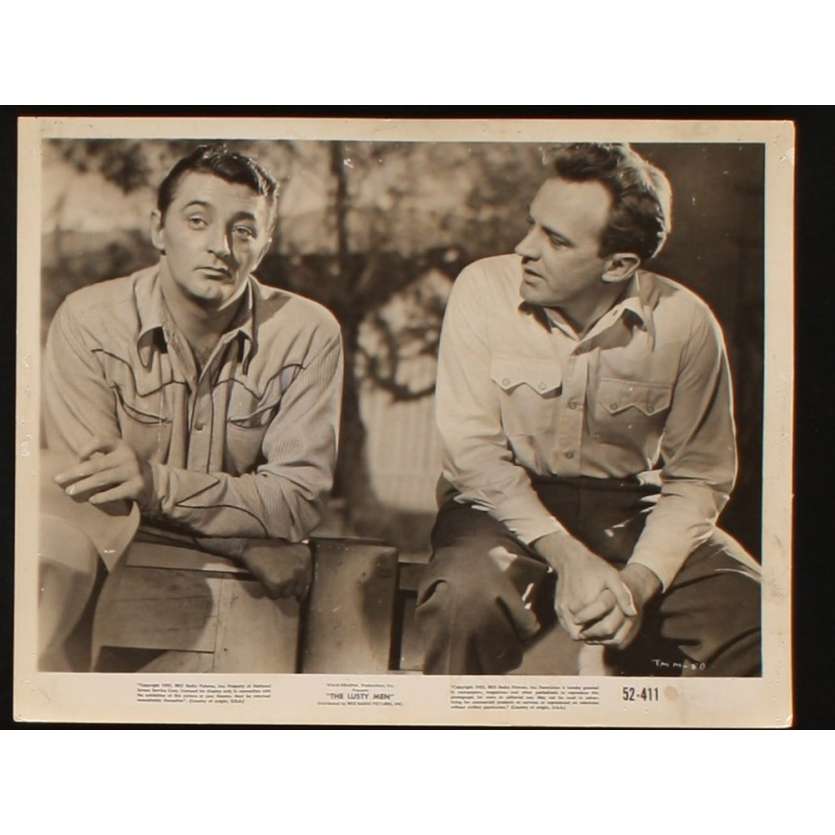 INDOMPTABLES Photo Presse 20x25 US '52 Robert Mitchum