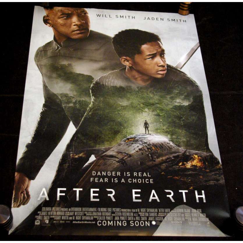 AFTER EARTH Affiche US N1 '13 Will Smith, Shylaman