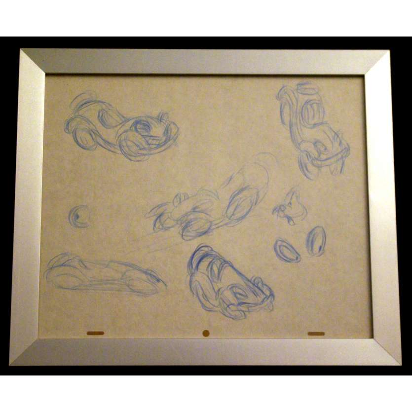 ROGER RABBIT Dessin de production N1 '88 Robert Zemeckis Artwork