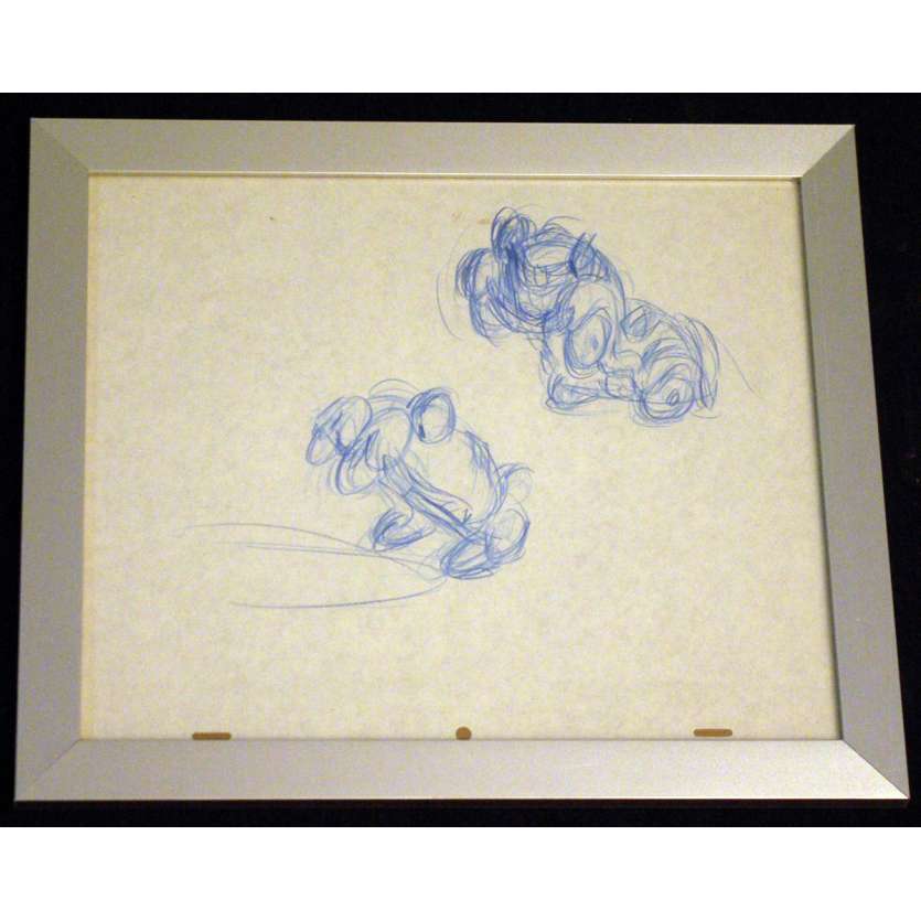 ROGER RABBIT Original Production sketch N2 '88 Robert Zemeckis Artwork