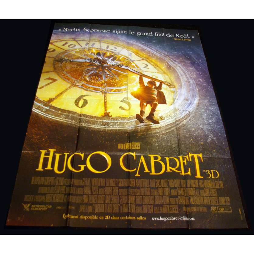 HUGO CABRET Affiche 120x160 '11 Martin Scorcese Movie Poster