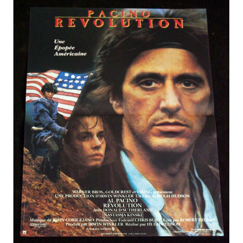 REVOLUTION French Movie Poster 15x21 '85 Al Pacino, Nastassja Kinski