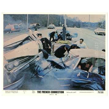 FRENCH CONNECTION signed Lobby Card N1 '71 by Gene Hackman, William Friedkin FRENCH CONNECTION signed Lobby Card N1 '71 by Gene Hackman, William Friedkin
