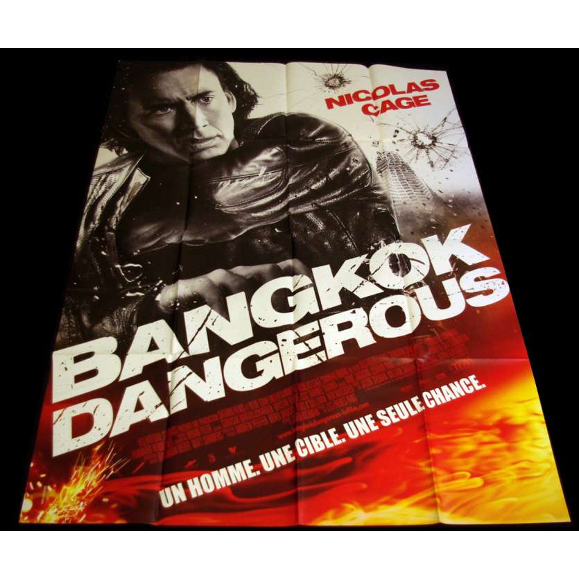 BANGKOK DANGEROUS French Movie Poster 47x63 '08 Nicolas Cage, Pang brothers