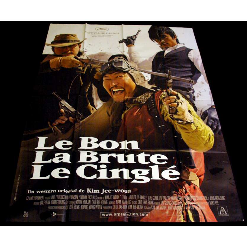 GOOD, THE BAD AND THE WEIRD French Movie Poster 47x63 '08 Kim Jee-Woon