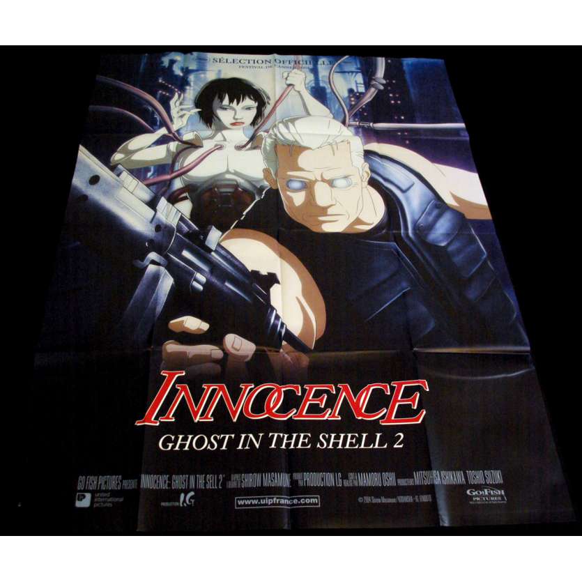 GHOST IN THE SHELL 2 French Movie Poster 47x63 '04 Mamoru Oshii, Innocence