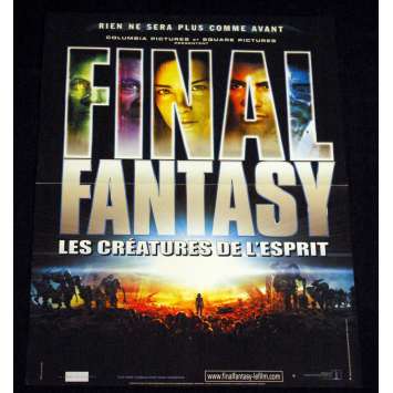 FINAL FANTASY Affiche 40x60 '01 Hironobu Sakaguchi