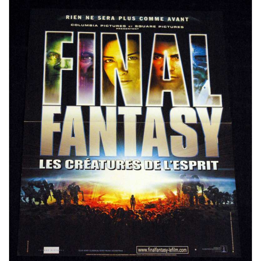 FINAL FANTASY Affiche 40x60 '01 Hironobu Sakaguchi