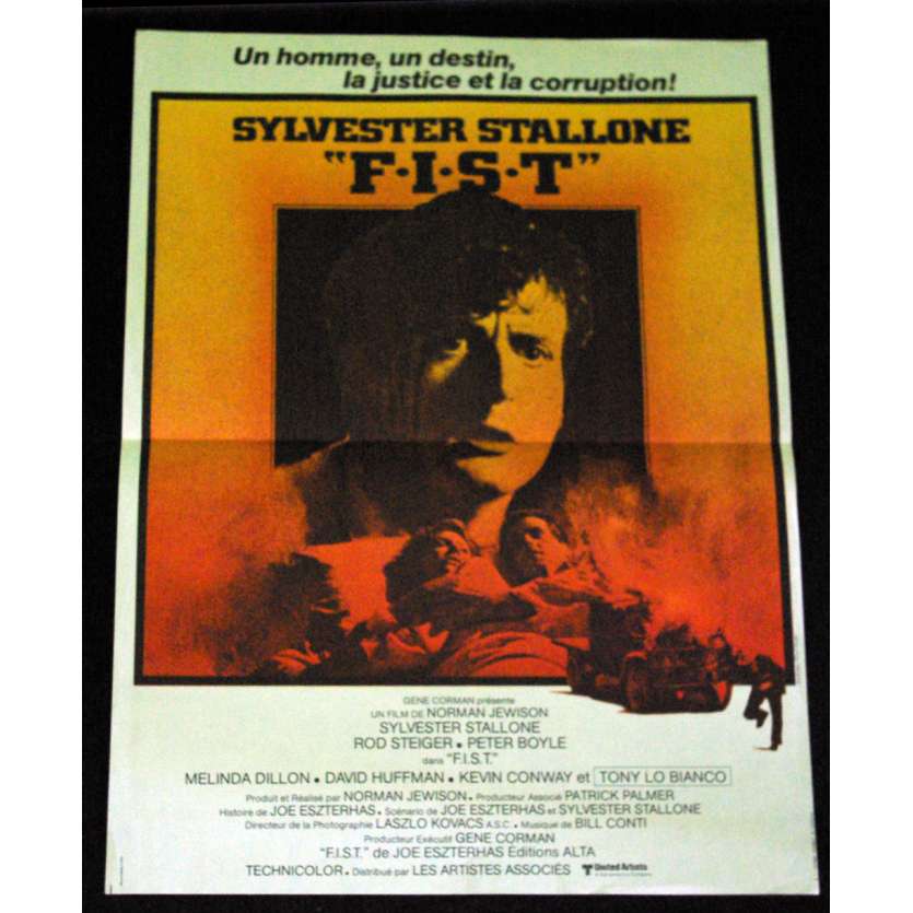 FIST Affiche 40x60 FR '78 Sylvester Stallone