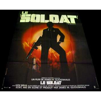 SOLDIER French Movie Poster 47x63 '82 James Glickenhaus