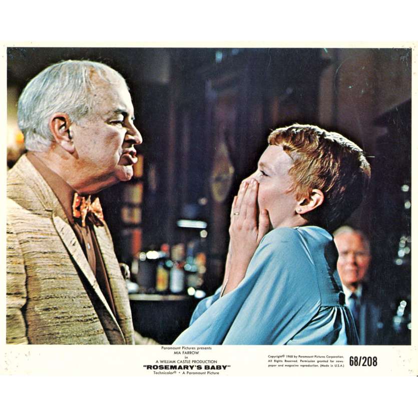 ROSEMARY'S BABY Photo exploitation 20x25 N03 US '68 Roman Polanski Mia Farrow Lobby Cards