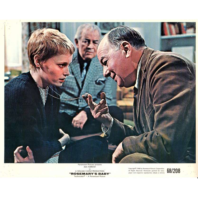 ROSEMARY'S BABY Photo exploitation 20x25 N05 US '68 Roman Polanski Mia Farrow Lobby Cards