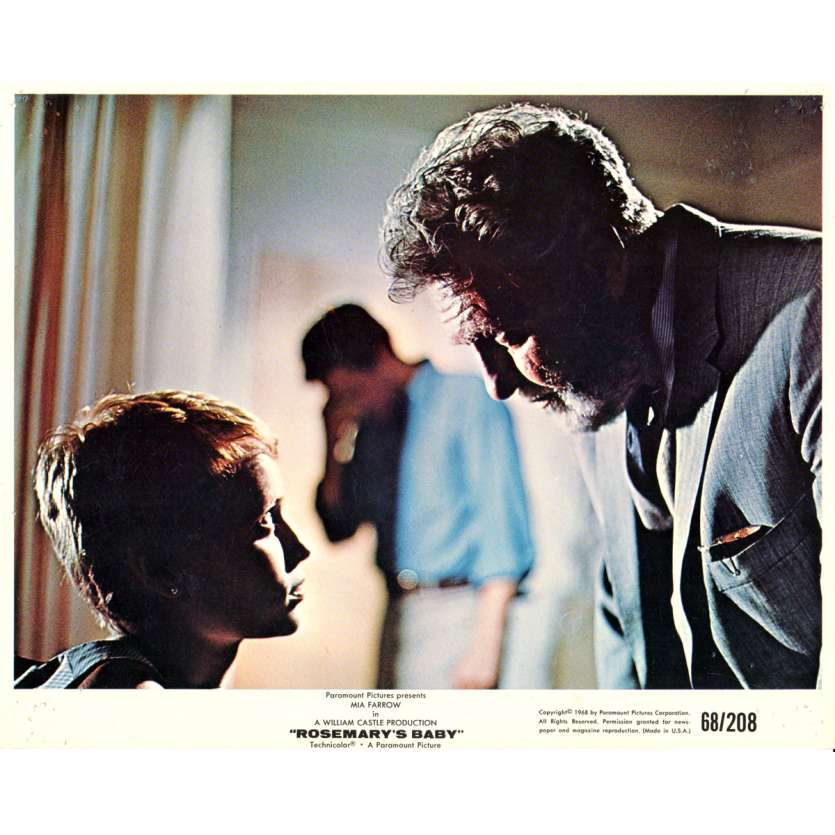 ROSEMARY'S BABY Photo exploitation 20x25 N07 US '68 Roman Polanski Mia Farrow Lobby Cards