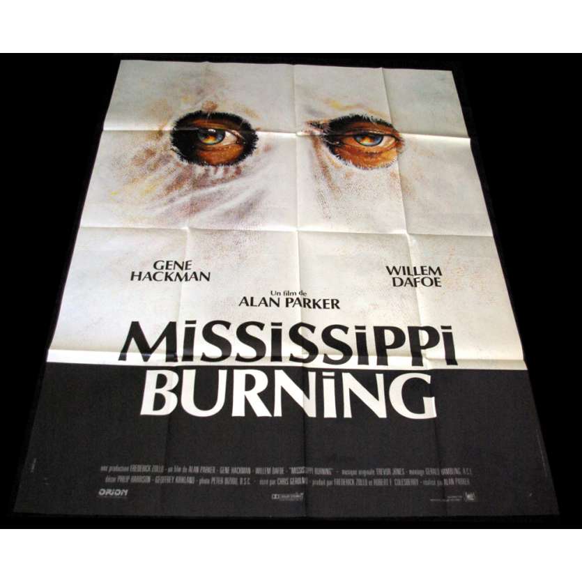 MISSISSIPI BURNING Affiche 120x160 FR '88 Costa Gavras, Gene Hackman