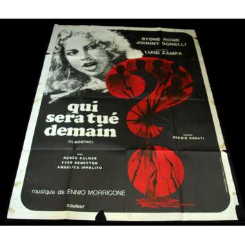 QUI SERA TUE DEMAIN Affiche 120x160 FR '77 Il Mostro, Sergio Donati, Giallo QUI SERA TUE DEMAIN Affiche 120x160 FR '77 Il Mostro, Sergio Donati, Giallo