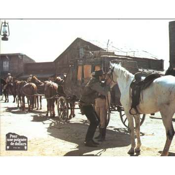 FISTFUL OF DOLLARS 9x11 French Lobby Card R70 Clint Eastwood, Leone N9