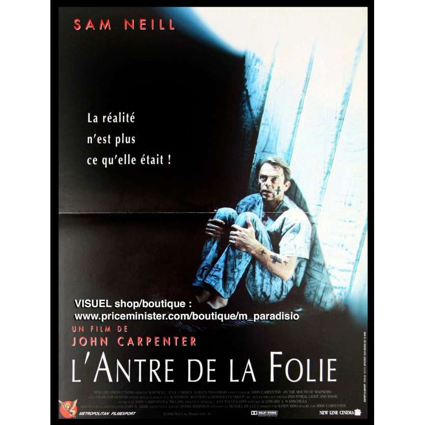 L'ANTRE DE LA FOLIE Affiche du film - 120x160 cm