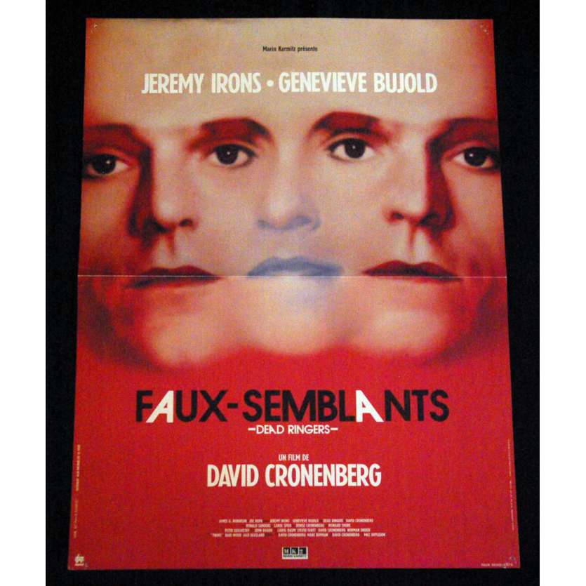 DEAD RINGERS Movie Poster 15x21 '88 David Cronenberg