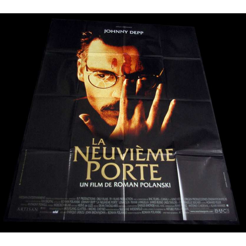LA NEUVIEME PORTE Affiche de Film 120x160 FR 'XX Roman Poalnski, Johnny Depp